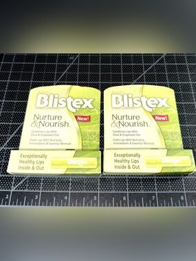 2x Blistex nurture and nourish chapstick. New and Sealed